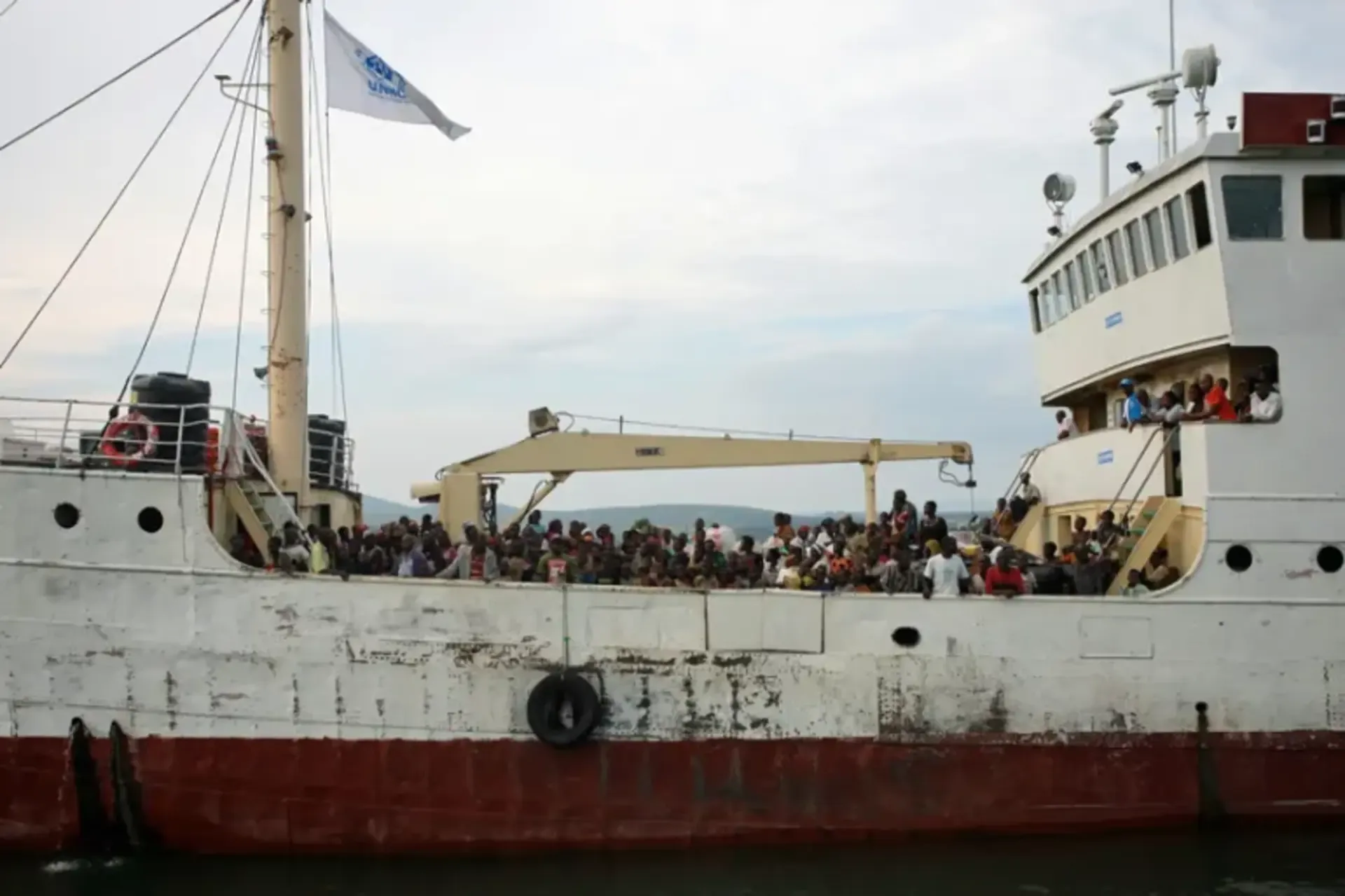 Mv Liemba carrying refugees